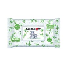 BambooLove, bambusowe chusteczki nawilżane, 60 szt.
