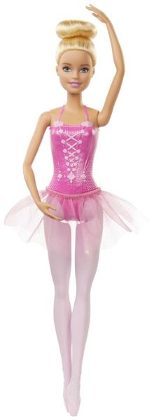 Barbie, Baletnica, lalka blondynka, różowy kostium
