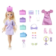 Barbie, Dream Besties, Wyszykuj się ze mną, lalka Malibu z akcesoriami
