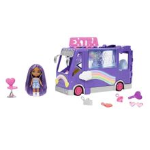 Barbie, Extra Minibus koncertowy + Lalka Mini Minis, zestaw do zabawy