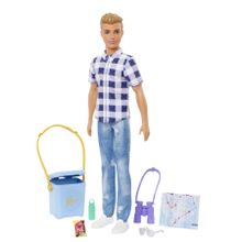 Barbie, Kemping Kena, zestaw z lalką i akcesoriami