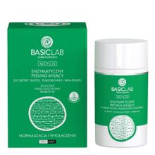 BasicLab, Micellis, enzymatyczny peeling myjący do skóry tłustej trądzikowej i wrażliwej, 35g