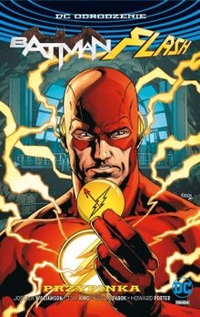 Batman/Flash. DC Odrodzenie. Przypinka (okładka z Flashem)