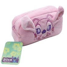 Beniamin, Lilo i Stitch, piórnik saszetka, różowy