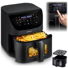 Berdsen, frytkownica beztłuszczowa, air fryer, czarny, BD-660