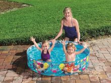 Bestway, basen rozporowy, okrągły, świat morskich zwierząt, 25-122 cm