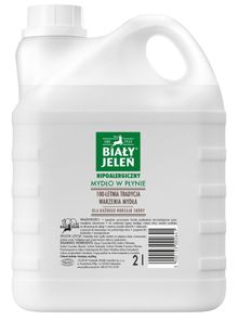 Biały Jeleń, hipoalergiczne mydło w płynie, 2L