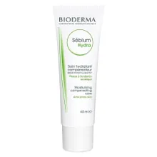 Bioderma, Sebium Hydra, krem do cery skłonnej do trądziku, 40 ml