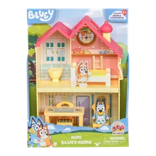 Bluey, mini dom rodzinny, zestaw z figurką