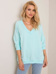 Bluza damska, miętowa, Rue Paris