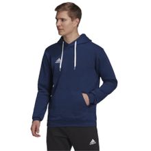 Bluza męska z kapturem, granatowa, Adidas Entrada 22