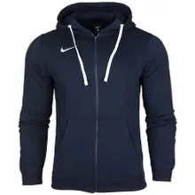 Bluza męska z kapturem, rozpinana, granatowa, Nike Park 20