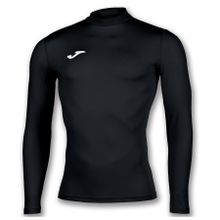 Bluzka termoaktywna męska z długim rękawem, czarna, Joma Camiseta Brama Academy
