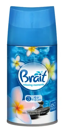 Brait, Air Care 3in1, odświeżacz automatyczny, zapas, Relaxing Moments, 250 ml