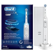 Braun, Oral-B, Genius X 20100S, szczoteczka elektryczna z Bluetooth, white