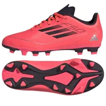 Buty piłkarskie dziecięce, korki, czerwone, Adidas F50 Club