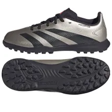 Buty piłkarskie dziecięce, korki, szare, Adidas Predator