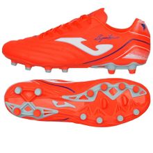Buty piłkarskie męskie, korki, pomarańczowe, Joma Aguila