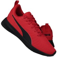 Buty sportowe męskie, czerwone, Puma Flyer Flex