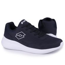 Buty sportowe męskie, niebieskie, Lotto Connect