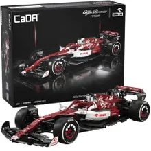 Cada, Alfa Romeo, Formuła 1 Team Orlen, samochód wyścigowy, czerwony, 1:8, 1868 elementów