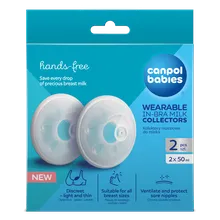 Canpol babies, kolektory muszlowe na mleko matki, 2 szt.