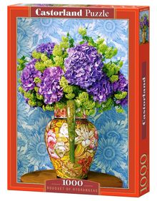 Castorland, Bouquet of Hydrangeas, puzzle, 1000 elementów