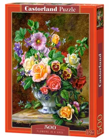Castorland, Flowers in a Vase, puzzle, 500 elementów