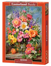 Castorland, June Flowers in Radiance, puzzle, 1000 elementów