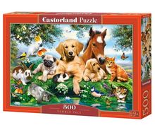 Castorland, Wakacyjni kumple, puzzle, 500 elementów
