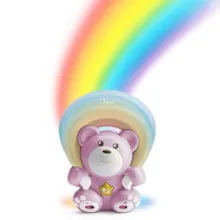 Chicco, First Dreams, Miś Rainbow, projektor z muzyką, uspokajacz, różowy