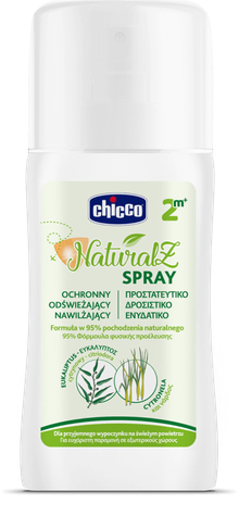 Chicco, Natural Z, spray ochronny, 100 ml, 2m+