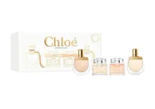 Chloe, Les Parfums, zestaw: Chloe, woda perfumowana, 5 ml + Nomade, woda perfumowana, 5 ml + Nomade, woda toaletowa, 5 ml + Rose Tangerine, woda toaletowa, 5 ml