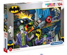 Clementoni, Batman, puzzle, 104 elementy