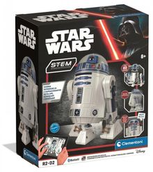 Clementoni, Naukowa Zabawa, Star Wars, Robot R2-D2, zdalnie sterowany, konstrukcyjny zestaw edukacyjny