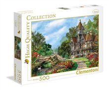 Clementoni, Old Waterway Cottage, puzzle, 500 elementów