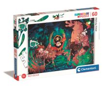 Clementoni, Super Color, Ahoy Pirates! puzzle, 60 elementów