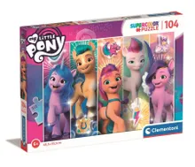 Clementoni, Super Color, My Little Pony, puzzle, 104 elementy