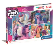 Clementoni, Super Color, My Little Pony, puzzle 3w1