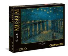 Clementoni, Van Gogh, Gwiaździsta noc nad Rodanem, puzzle, 1000 elementów