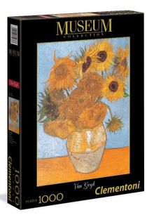 Clementoni, Van Gogh, Słoneczniki, puzzle, 1000 elementów