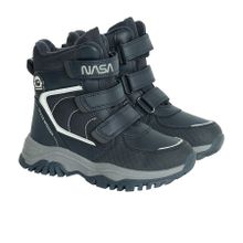 Cool Club, Buty zimowe chłopięce, ocieplane, niebieskie, NASA