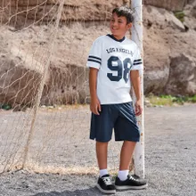 Cool Club, Komplet chłopięcy, T-shirt, Szorty, oversize, mix