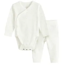 Cool Club, Komplet niemowlęcy, Body z długim rękawem, Półśpiochy, biały