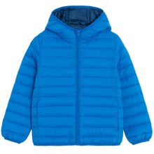 Cool Club, Kurtka chłopięca z kapturem, niebieska