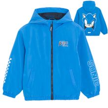 Cool Club, Kurtka chłopięca z kapturem, niebieska, Sonic the Hedgehog