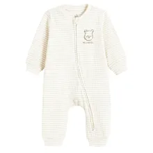 Cool Club, Pajac niemowlęcy, beżowy, Kubuś Puchatek