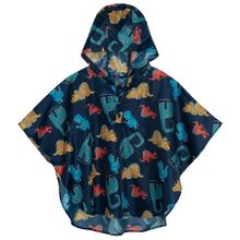 Cool Club, Peleryna przeciwdeszczowa chłopięca z kapturem, granatowa