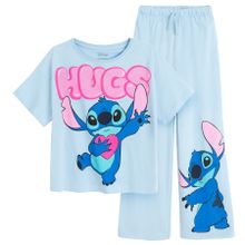 Cool Club, Piżama dziewczęca, niebieska, Lilo i Stitch