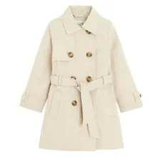 Cool Club, Płaszcz dziewczęcy, beżowy